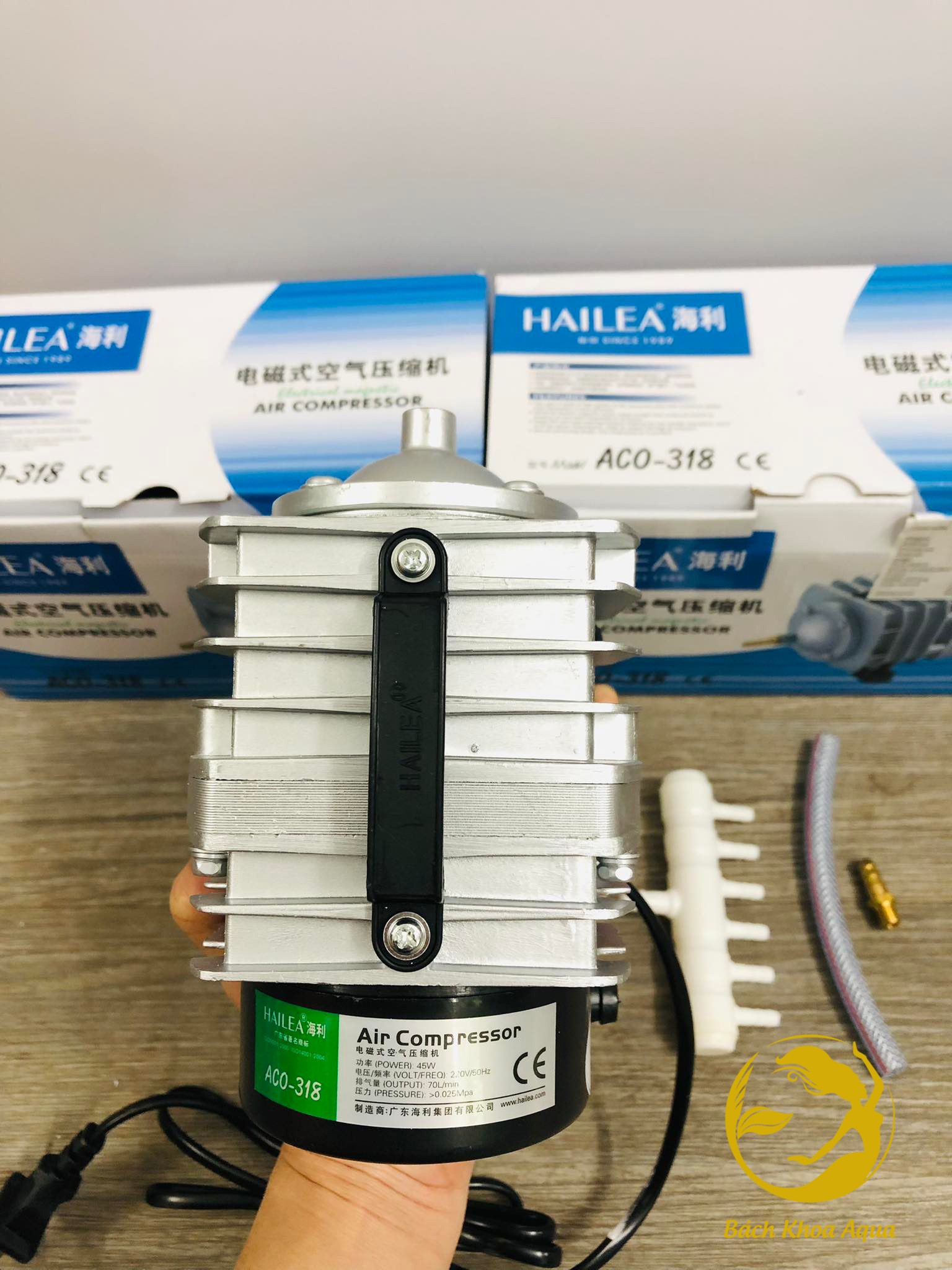 Máy sủi Hailea ACO-318 (35W-45W)